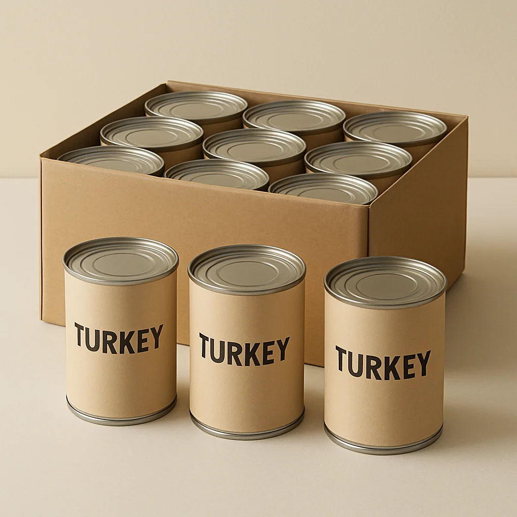 Turkey Dinner Cans