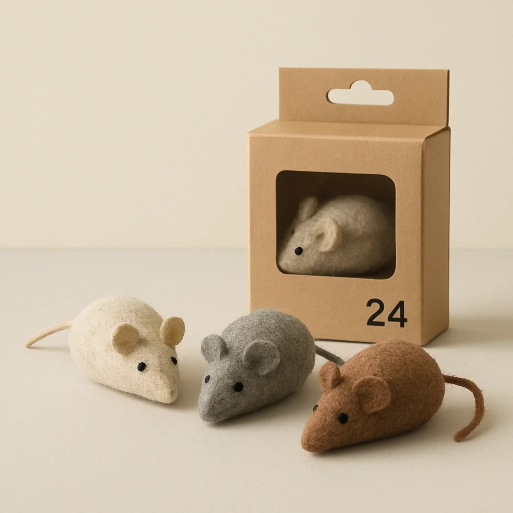 Felt Mouse Trio